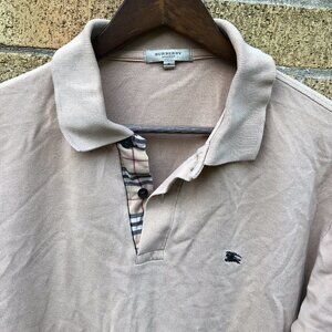 Vintage Burberry London Novacheck Collar Button Up Shirt Small